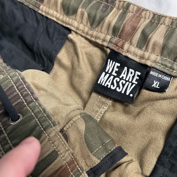 We Are Massiv Camo Joggers Streetwear Limited Edition Unisex Size XL - Picture 2 of 12
